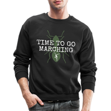 Load image into Gallery viewer, Marching - Crewneck Sweatshirt - black
