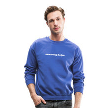 Load image into Gallery viewer, Swearing Helps - Crewneck Sweatshirt - royal blue
