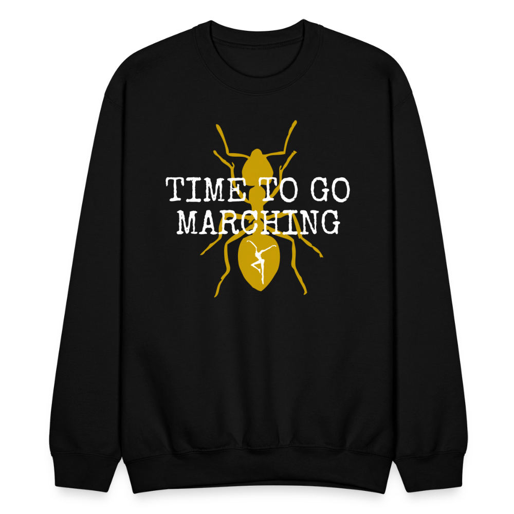 Marching GOLD - Crewneck Sweatshirt - black