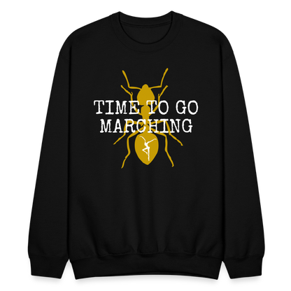 Marching GOLD - Crewneck Sweatshirt - black