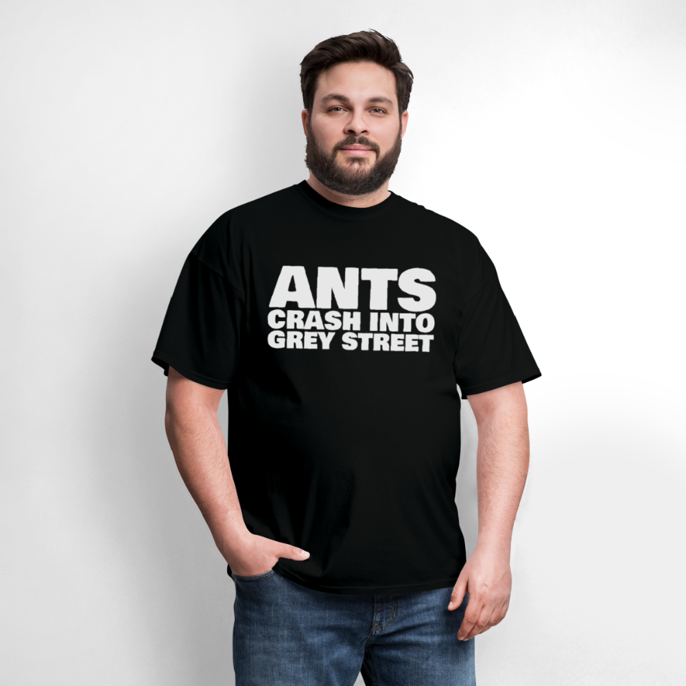 Ants Crash Into Grey Street - black