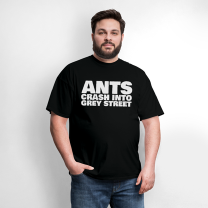Ants Crash Into Grey Street - black