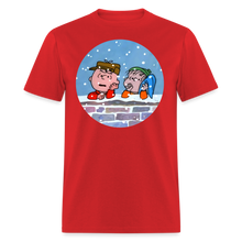 Load image into Gallery viewer, SNOWY CHAT - Classic T-Shirt - red
