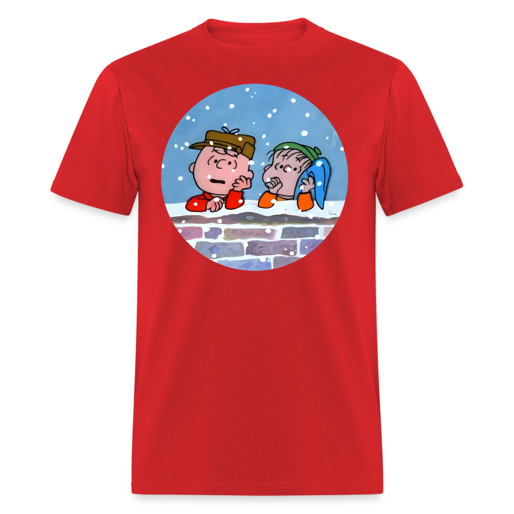 SNOWY CHAT - Classic T-Shirt - red