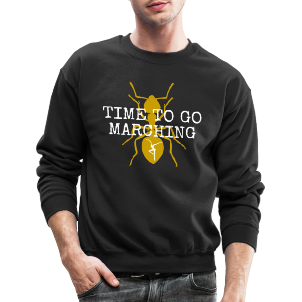 Marching GOLD - Crewneck Sweatshirt - black