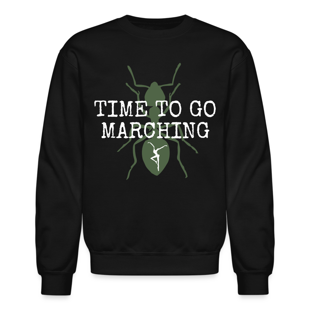 Marching - Crewneck Sweatshirt - black