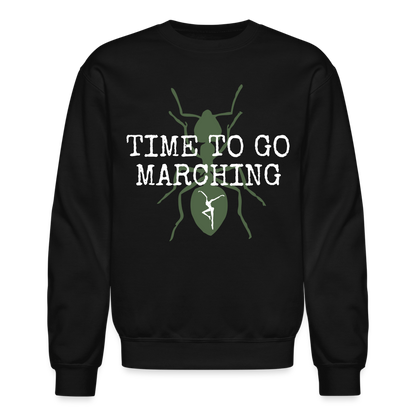 Marching - Crewneck Sweatshirt - black