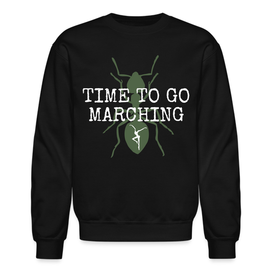 Marching - Crewneck Sweatshirt - black