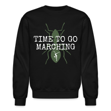 Load image into Gallery viewer, Marching - Crewneck Sweatshirt - black
