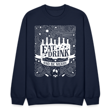 Load image into Gallery viewer, Eat.Drink.BeMerry - Crewneck Sweatshirt - navy
