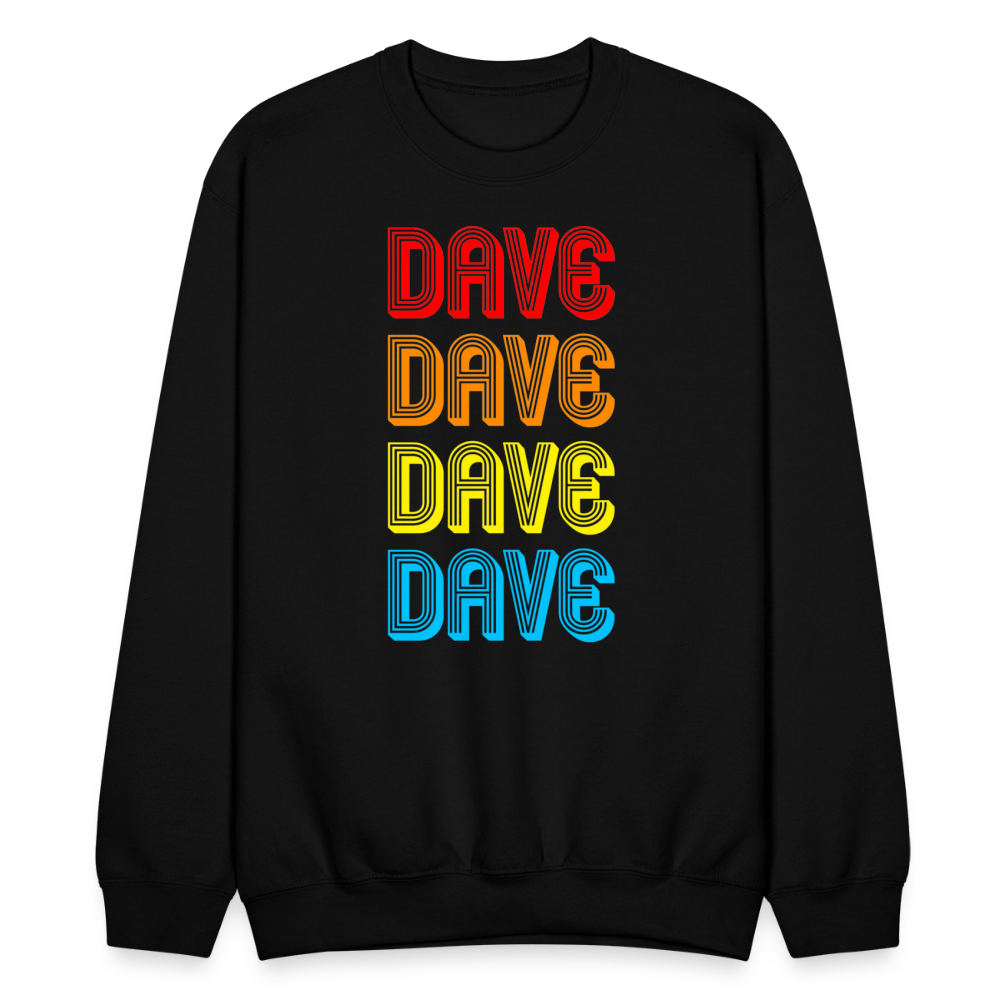 DAVE - Crewneck Sweatshirt - black