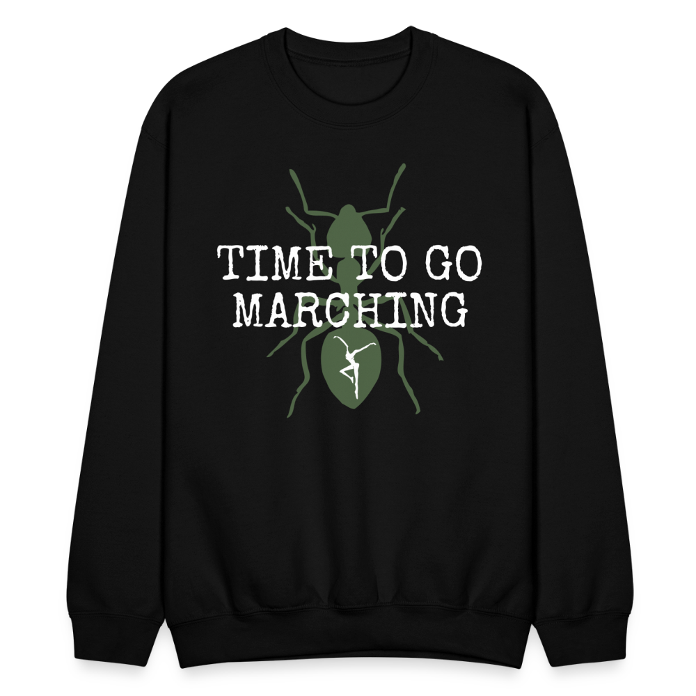 Marching - Crewneck Sweatshirt - black