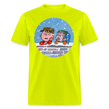 Load image into Gallery viewer, SNOWY CHAT - Classic T-Shirt - safety green
