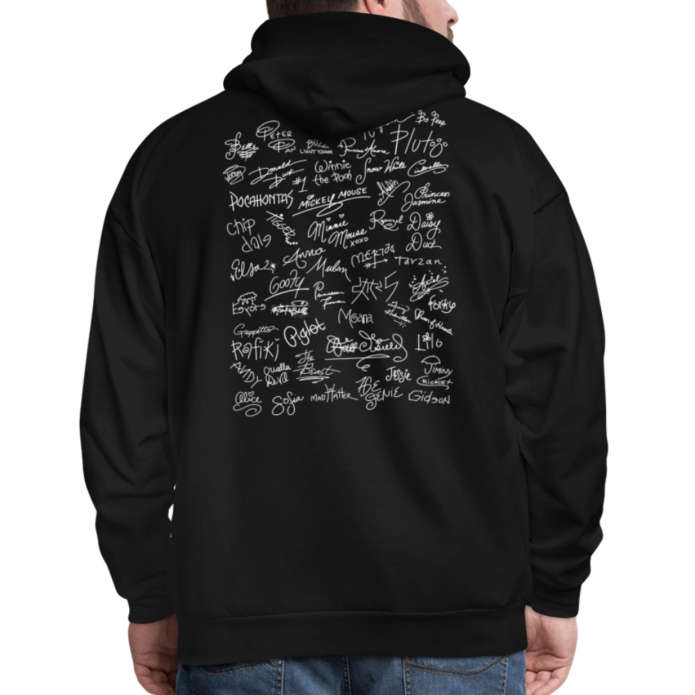 Mouse Crew White - Men's Hoodie - black