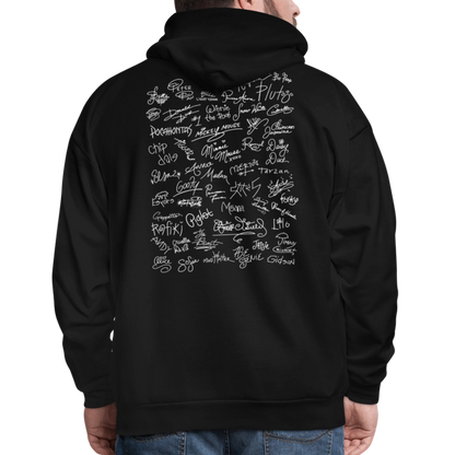 Mouse Crew White - Men's Hoodie - black