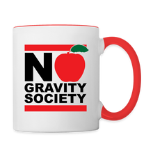 Load image into Gallery viewer, No Gravity Society - Contrast Coffee Mug - white/red
