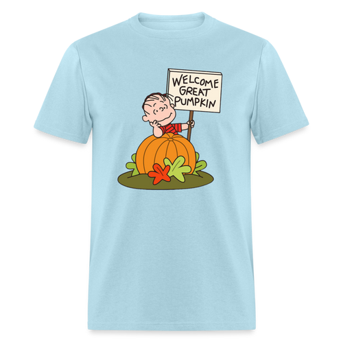 GREAT PUMPKIN - Classic T-Shirt - powder blue