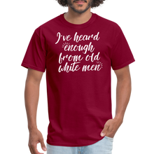 Load image into Gallery viewer, Heard Enough - Classic T-Shirt - burgundy
