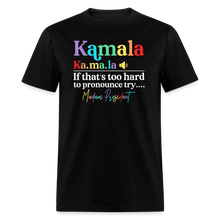 Load image into Gallery viewer, Kamala Rainbow - Classic T-Shirt - black
