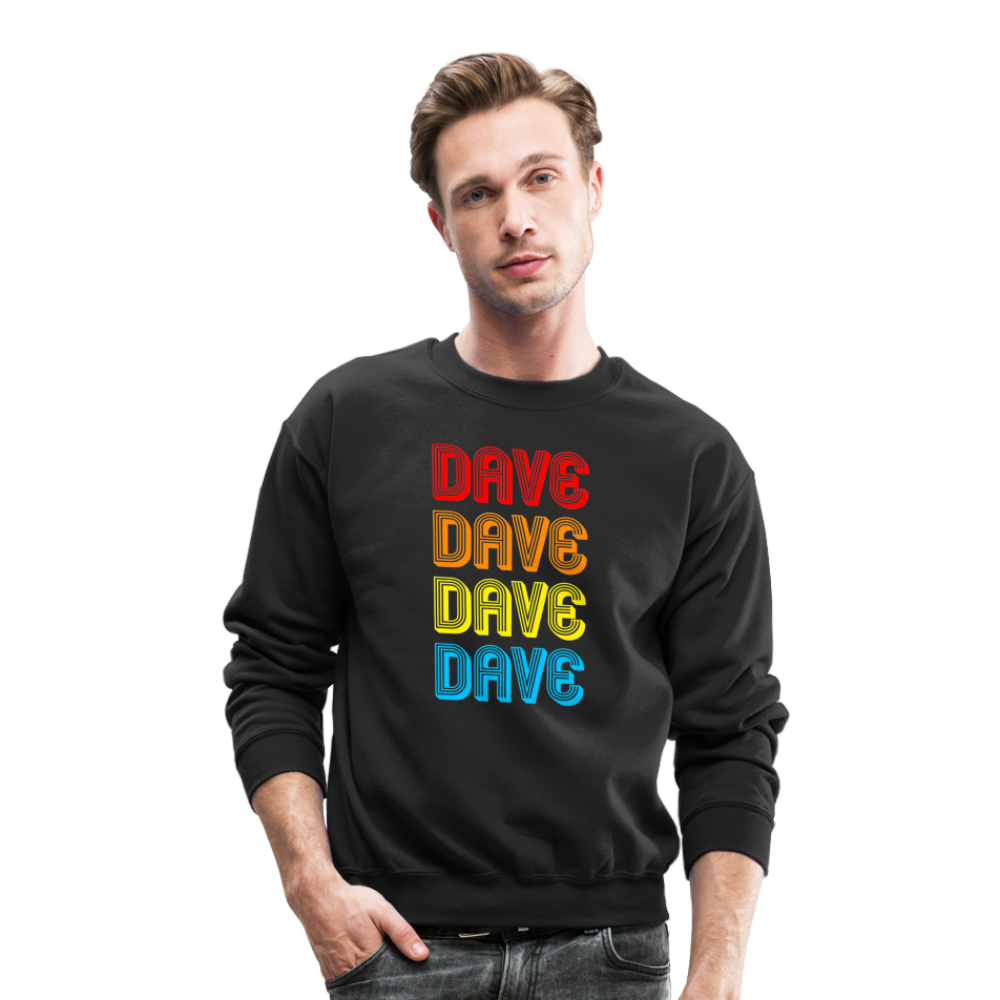 DAVE - Crewneck Sweatshirt - black