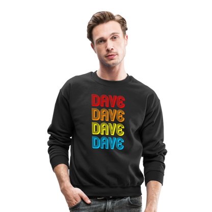 DAVE - Crewneck Sweatshirt - black