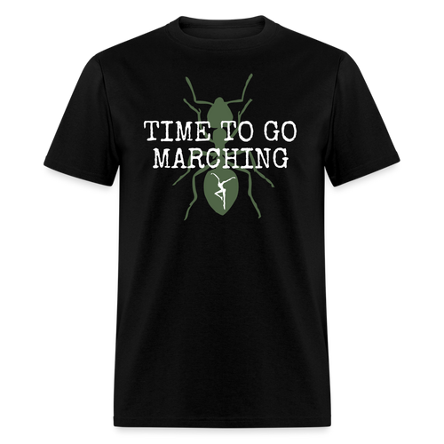 DMB - TIME TO GO MARCHING - Dark Green - black