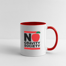 Load image into Gallery viewer, No Gravity Society - Contrast Coffee Mug - white/red
