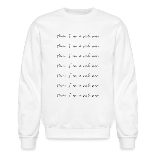 Rich Man - Crewneck Sweatshirt - white