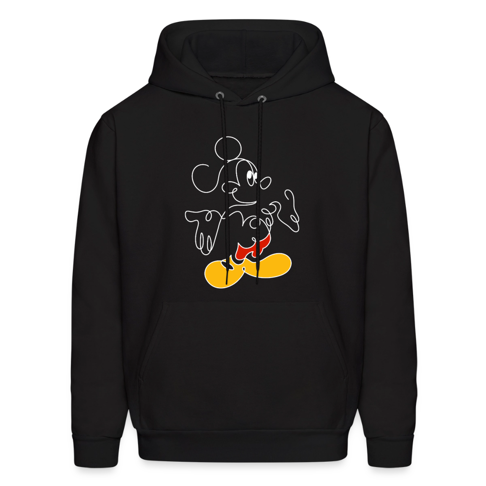 Mouse Crew - Men's Hoodie - black