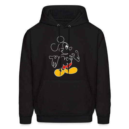 Mouse Crew - Men's Hoodie - black