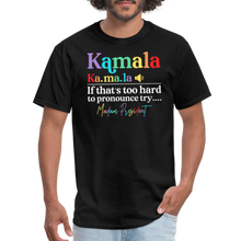 Load image into Gallery viewer, Kamala Rainbow - Classic T-Shirt - black
