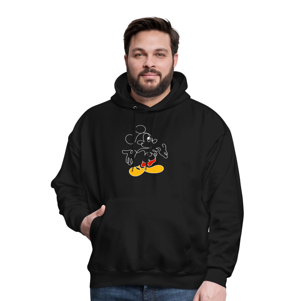 Mouse Crew - Men's Hoodie - black