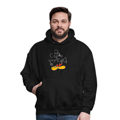Mouse Crew - Men's Hoodie - black