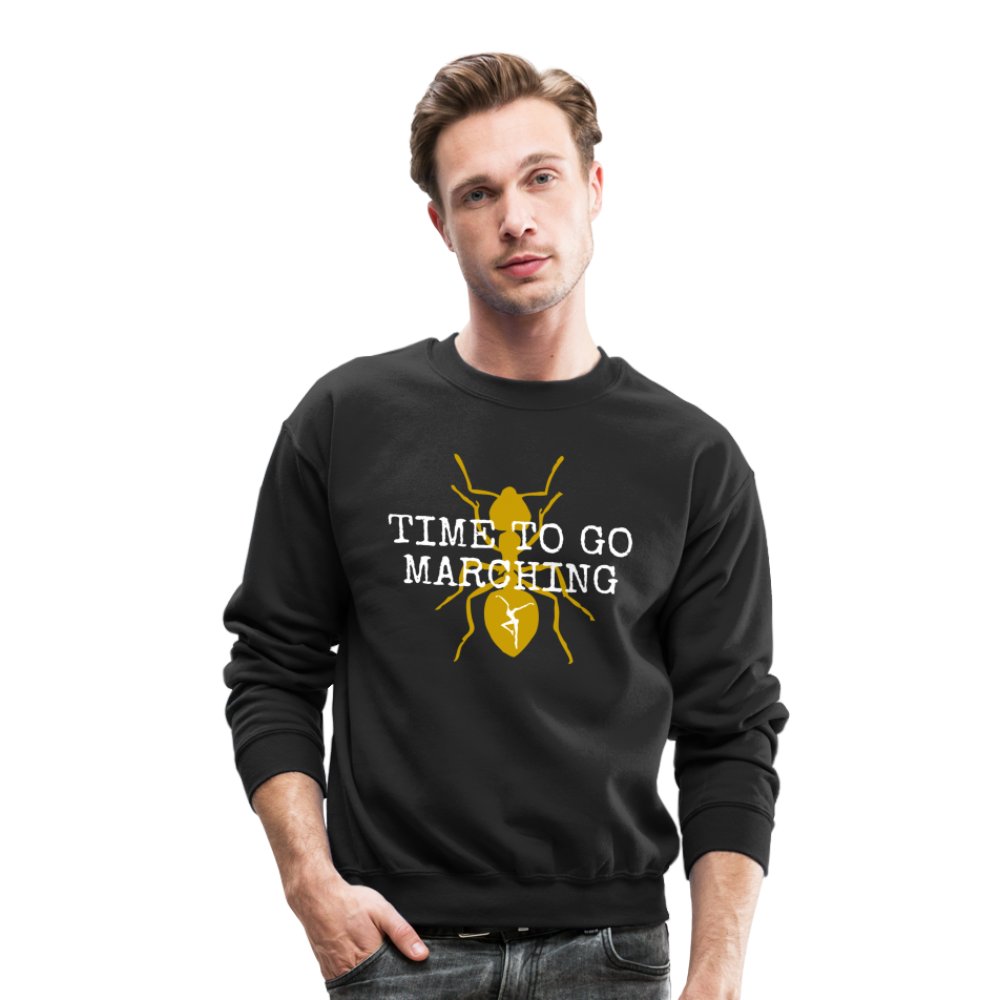 Marching GOLD - Crewneck Sweatshirt - black