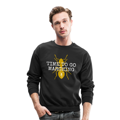 Marching GOLD - Crewneck Sweatshirt - black