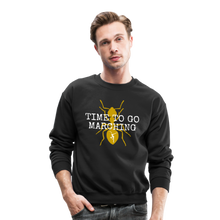 Load image into Gallery viewer, Marching GOLD - Crewneck Sweatshirt - black
