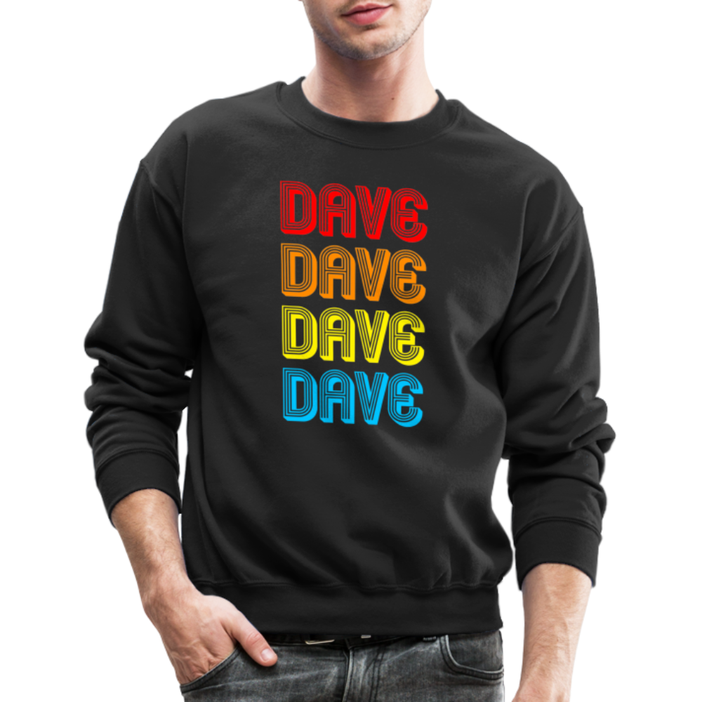 DAVE - Crewneck Sweatshirt - black