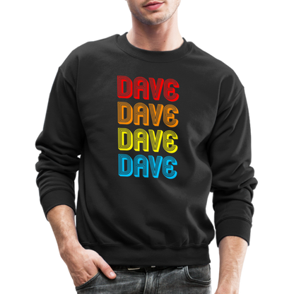 DAVE - Crewneck Sweatshirt - black