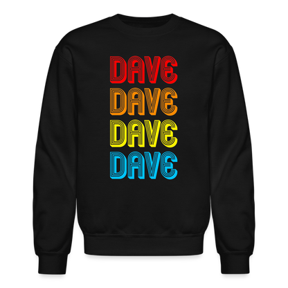 DAVE - Crewneck Sweatshirt - black