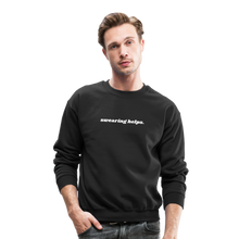 Load image into Gallery viewer, Swearing Helps - Crewneck Sweatshirt - black
