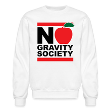 Load image into Gallery viewer, No Gravity Society - Crewneck Sweatshirt - white
