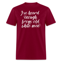 Load image into Gallery viewer, Heard Enough - Classic T-Shirt - burgundy
