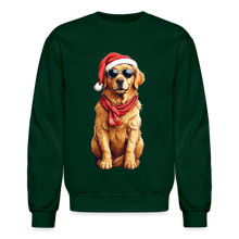 Load image into Gallery viewer, Harper Claus - Crewneck Sweatshirt - forest green
