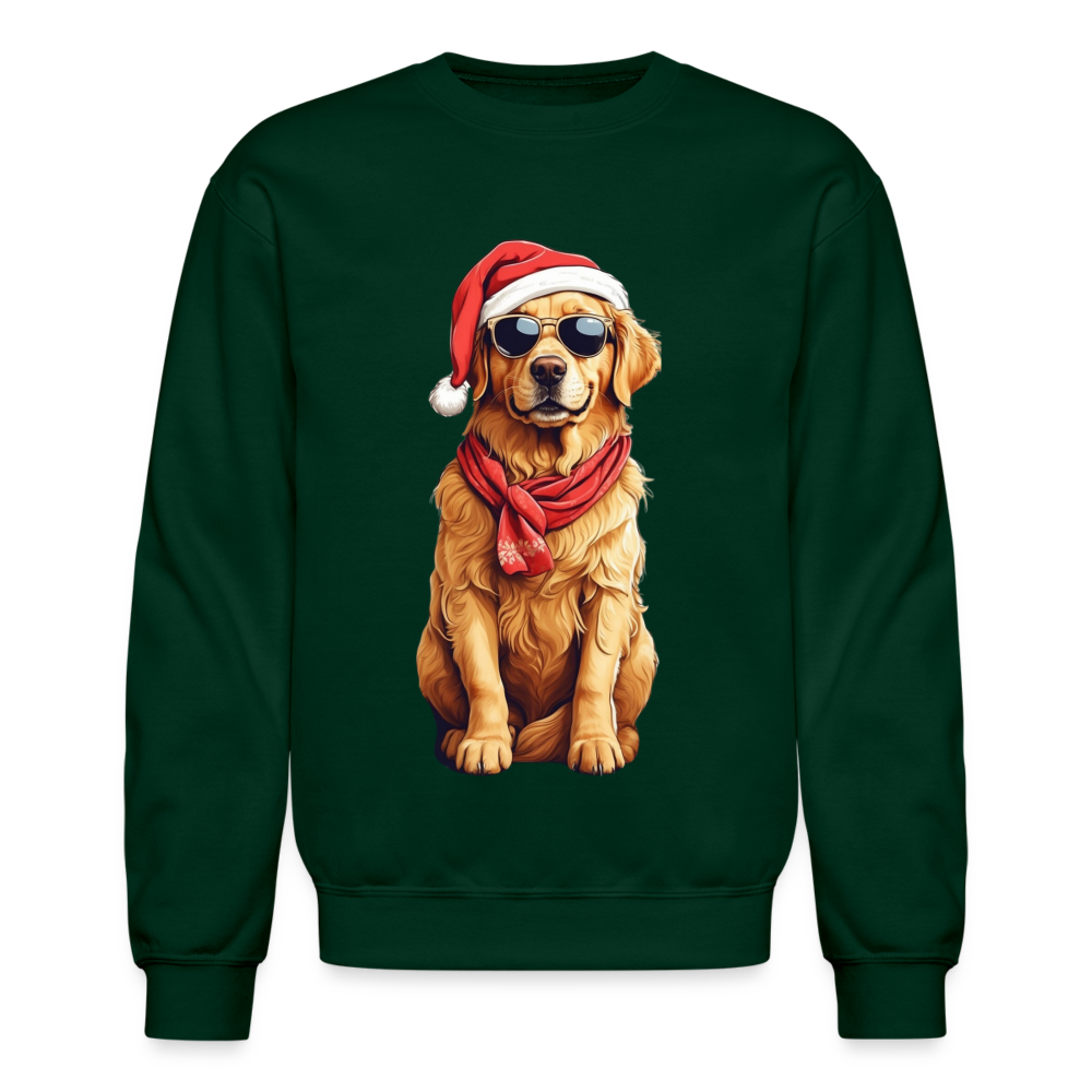 Harper Claus - Crewneck Sweatshirt - forest green