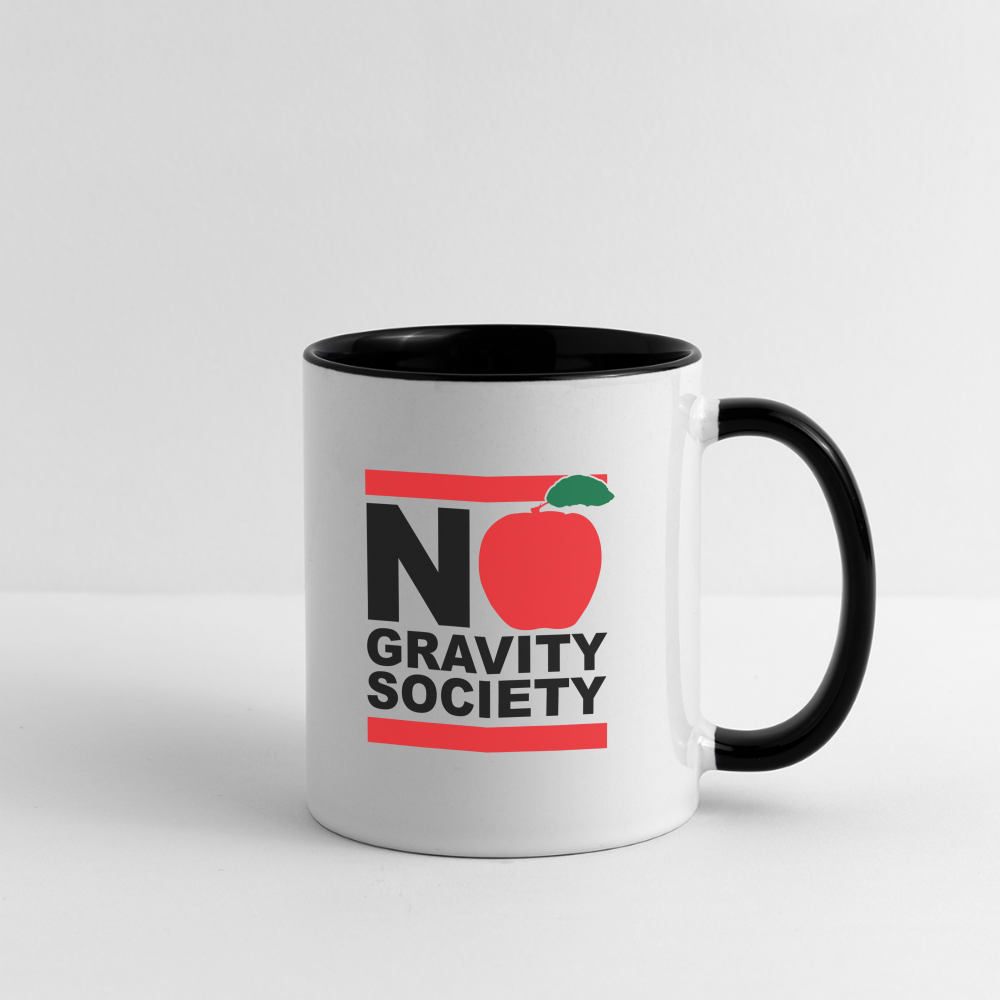 No Gravity Society - Contrast Coffee Mug - white/black