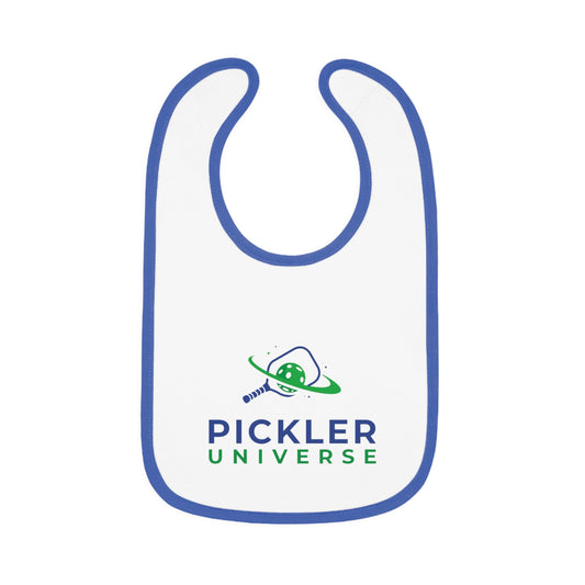 Pickler Universe Space-Themed Baby Bib - Fun & Stylish Contrast Trim for Playtime