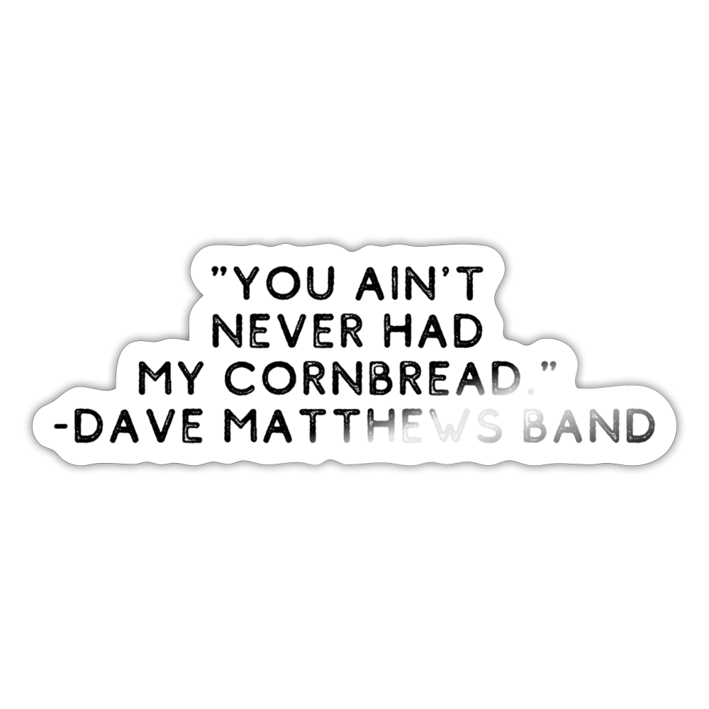 DMB 16 Sticker - white glossy