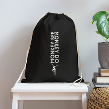 Load image into Gallery viewer, DMB Drawstring Bag - black
