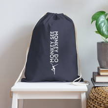 Load image into Gallery viewer, DMB Drawstring Bag - navy
