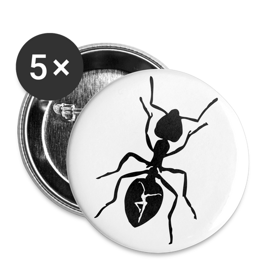 DMB Buttons small 1'' (5-pack) - white